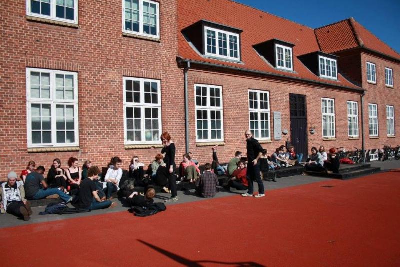 Teisės katedros lektorius lankėsi „VIA University College" (Danija) universitete