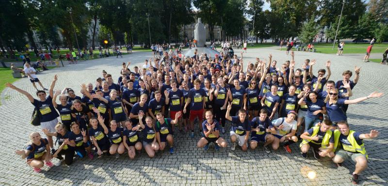„Danske Bank Vilniaus maratone“ VGTU komanda – gausiausia (video, nuotraukų galerija)