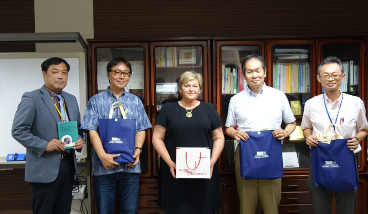 Kobe University from Japan to increase cooperation with VGTU