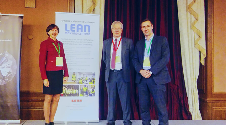  VGTU atstovai dalyvavo LEAN kokybės konferencijoje