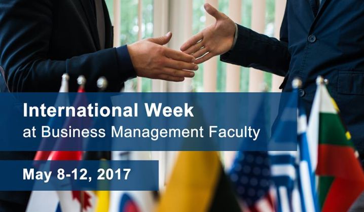International Week at the Faculty of Business Management: Over 30 Guests from All Over the World