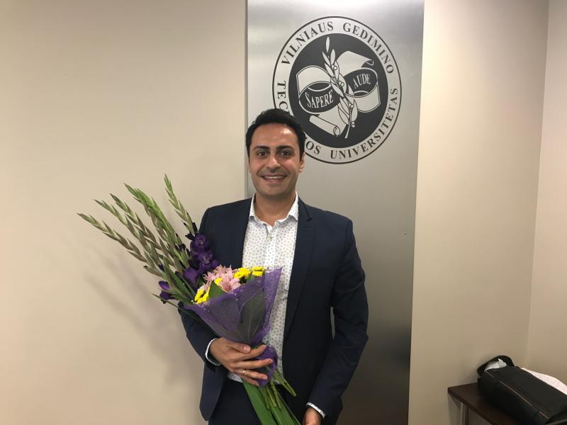 Sveikiname Bahman Peyravi sėkmingai apgynusį daktaro disertaciją!