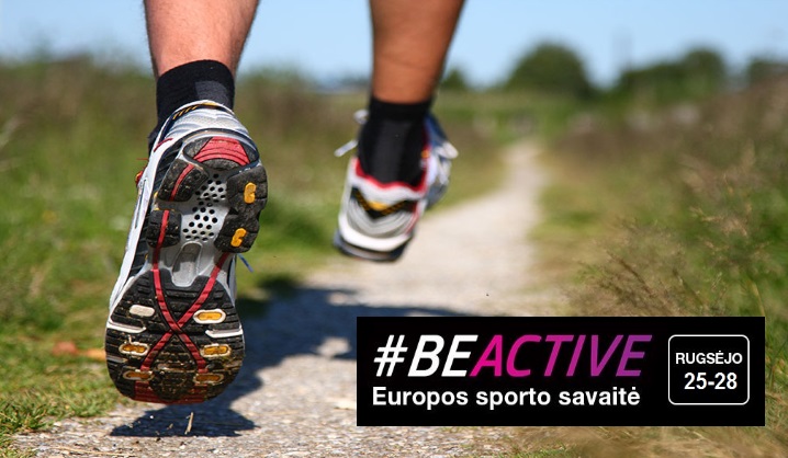 #BeActive - Europos sporto savaitė tavo universitete