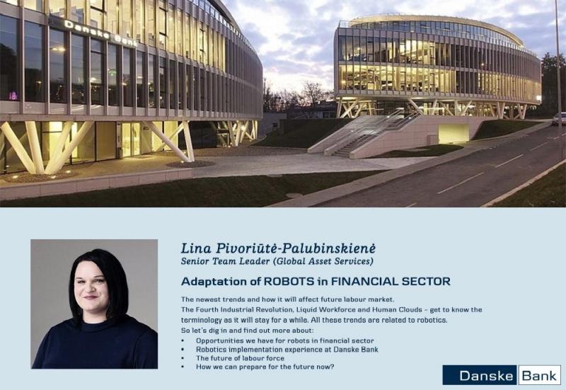 15th November guest Lina Pivoriūtė-Palubinskienė, Senior Team Leader (Global Asset Services, Danske Bank)