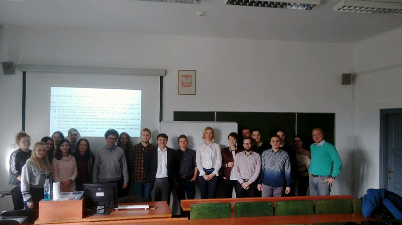 Assoc. Prof. dr. Andrius Tamosiunas visited the Poznan University of Economics and Business