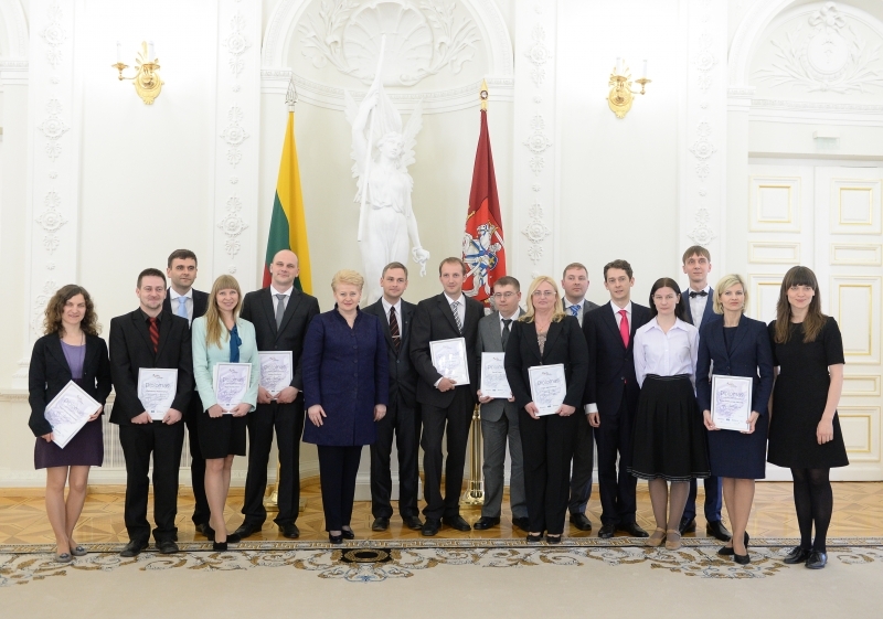 The authors of the best theses were awarded at the President‘s Office
