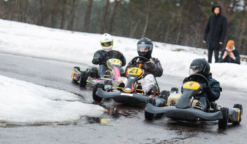 „Žiemos taurės“ varžybose „VGTU Automotive“ komanda finišavo trečioji