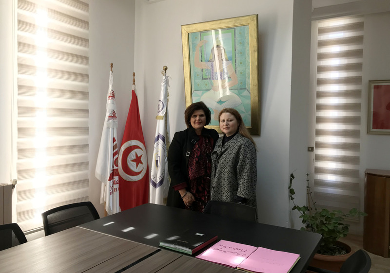 Dr Laima Jeseviciute-Ufartiene visited Tunis El Manar University 