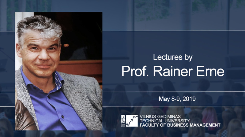 Lectures by Professor Rainer Erne