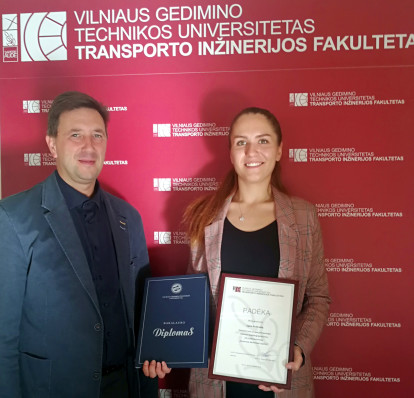 VGTU TIF Absolventė Ugnė Budėnaitė gavusi dvigubą diplomą:“ Tai pakeitė mano gyvenimą kardinaliai“