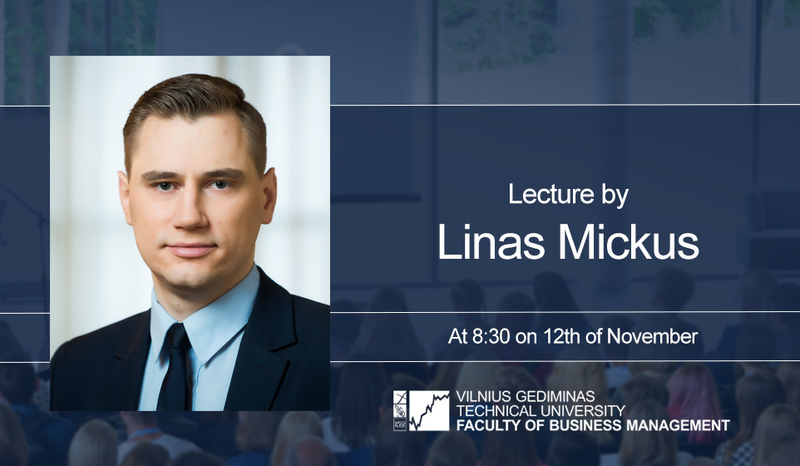 Lecture by Linas Mickus
