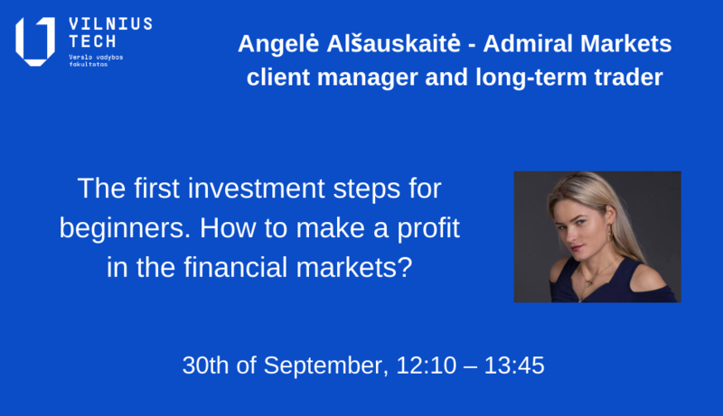 Lecture - The first investment steps for beginners. How to make a profit in the financial markets?