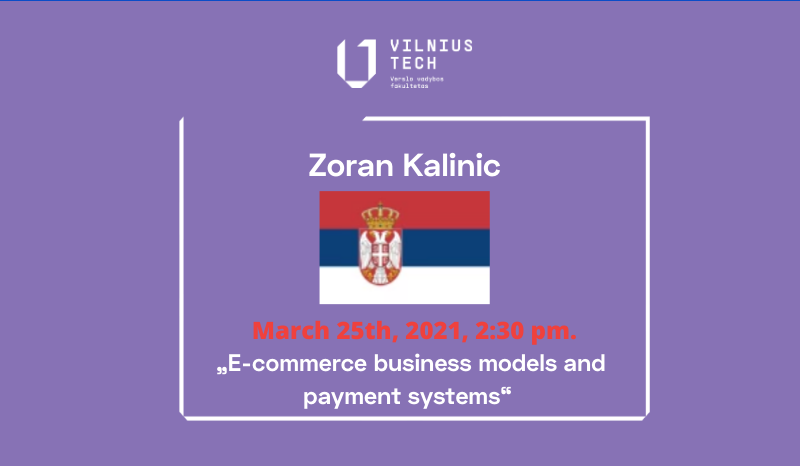 Lecture  "E-commerce business models and payment systems"