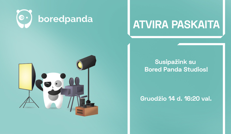 Atvira paskaita: susipažink su Bored Panda Studios