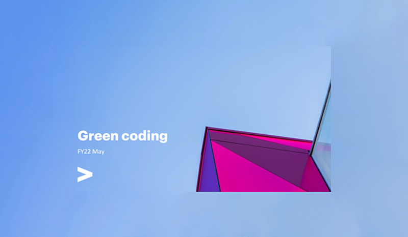 Accenture Baltics invites to a guest lecture about Green coding