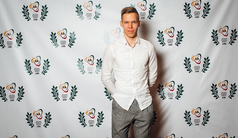 Kasparas Šulčys - geriausias 2022 m. VILNIUS TECH sportininkas