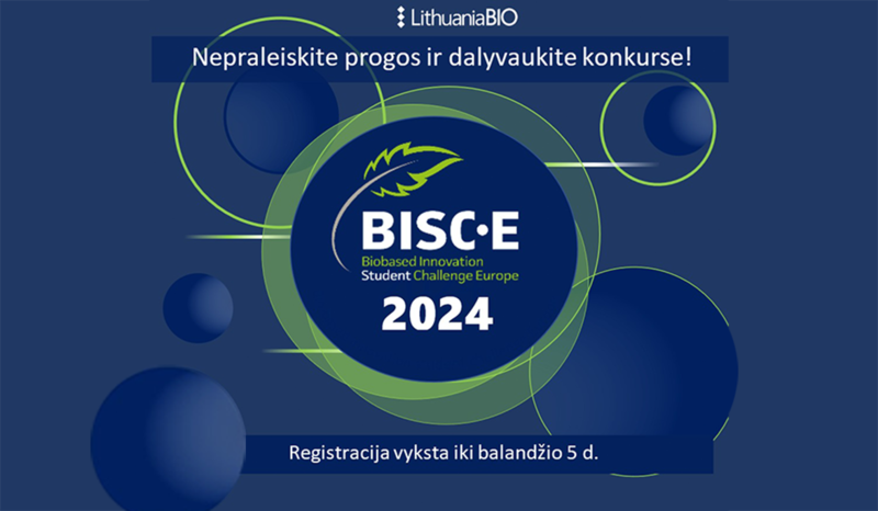 Kviečiame studentus prisijungti prie Bio-based innovation student challange Europe 2024!