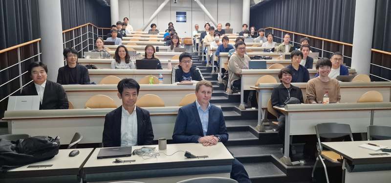 Senior Researcher of the Faculty Delivered a Lecture at the University of Tokyo