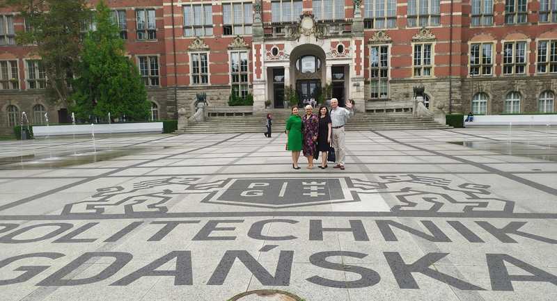 Associate professor Dr. Lijana Maskeliūnaitė visits Gdańsk University of Technology