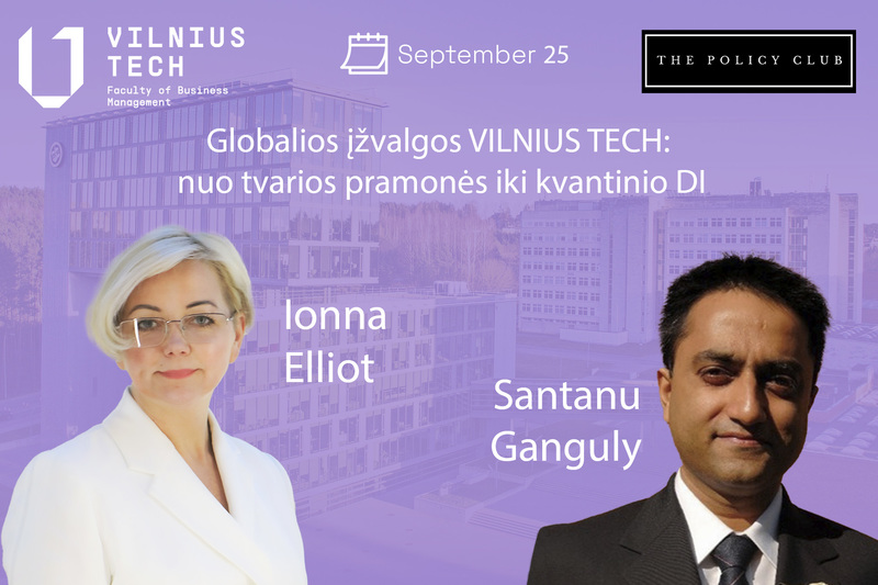 Globalios įžvalgos VILNIUS TECH: nuo tvarios pramonės iki kvantinio DI