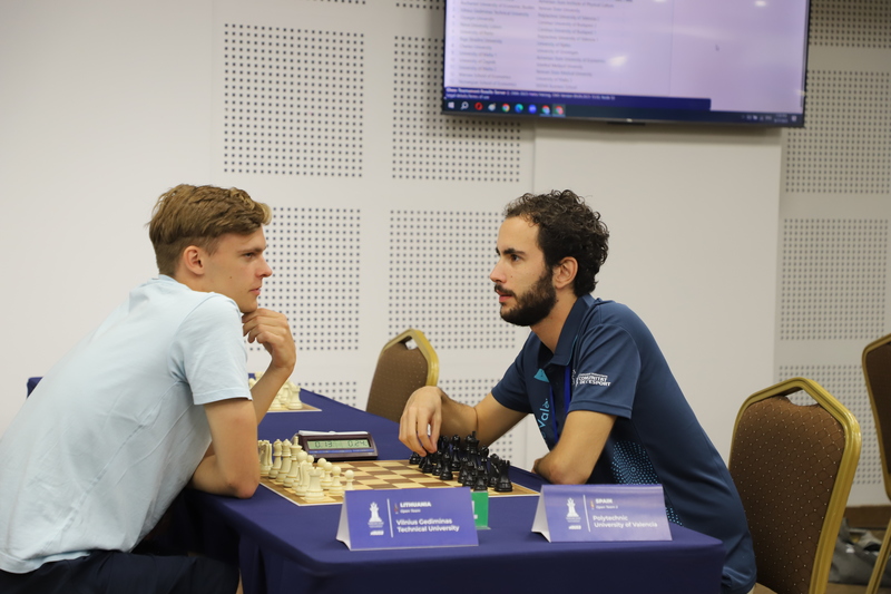 VILNIUS TECH šachmatininkai – Europos universitetų čempionate Armėnijoje