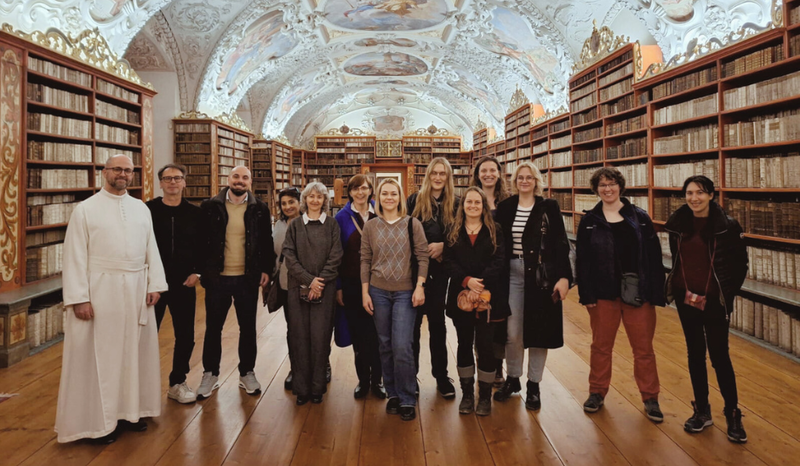 Vartotojų aptarnavimo skyriaus vedėja stažavosi Karolio (Charles) universitete Prahoje
