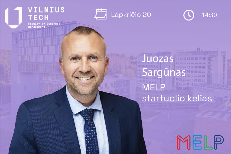 MELP startuolio kelias