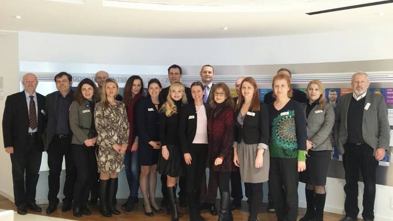 Verslo vadybos fakulteto atstovai lankėsi Europos Sąjungos institucijose Briuselyje