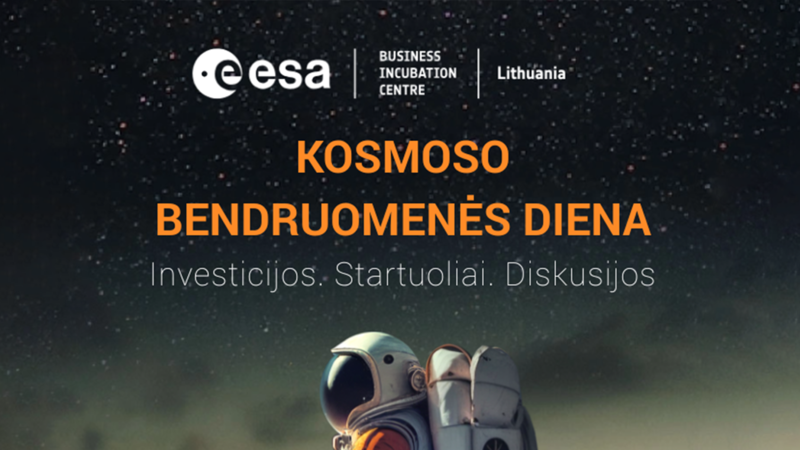 Kosmoso Bendruomenės Diena | Investicijos × Startuoliai x Diskusijos
