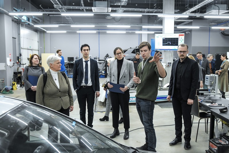 VILNIUS TECH Transporto inžinerijos fakultete – Europos Komisijos atstovų vizitas