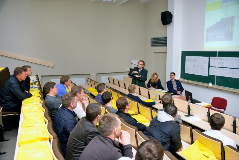 Statybos fakulteto ir UAB „Doka Lietuva“ seminaras