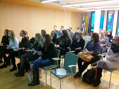 Verslo vadybos fakulteto studentai lankėsi Suomijos ambasadoje Vilniuje