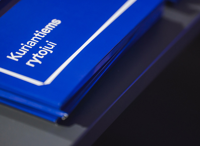 Užrašas kuriantiems rytojui