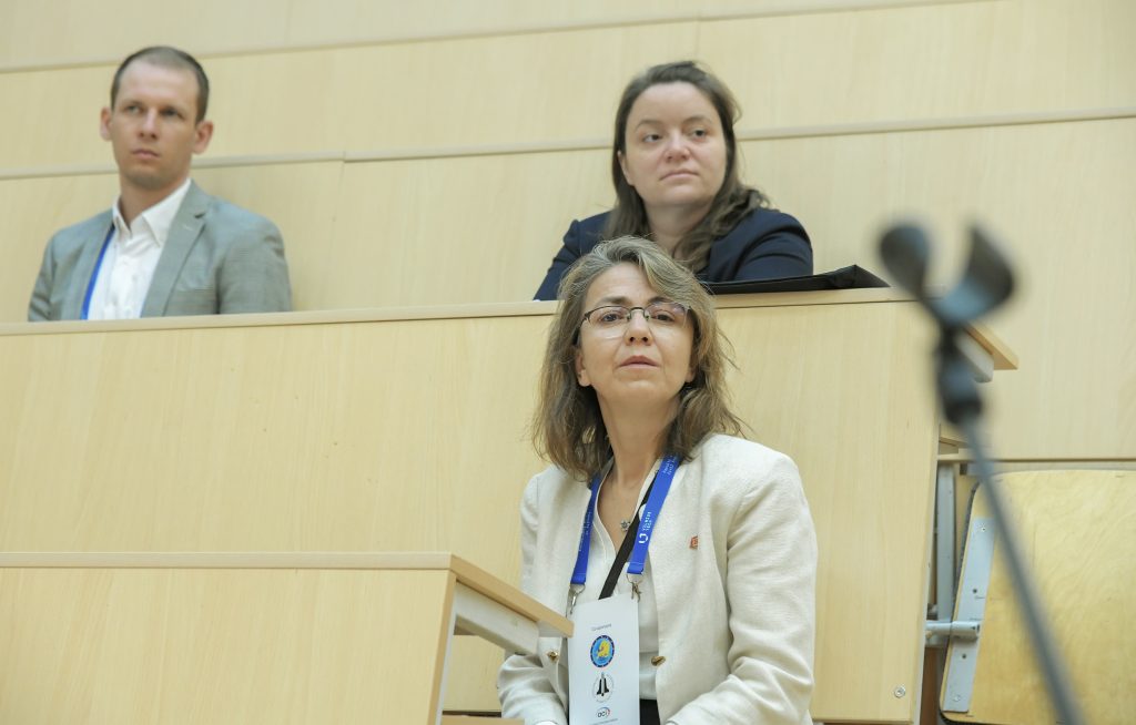 Žmonės auditorijoje