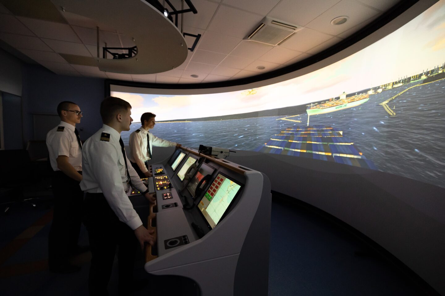 Laivavedybos simuliatorius