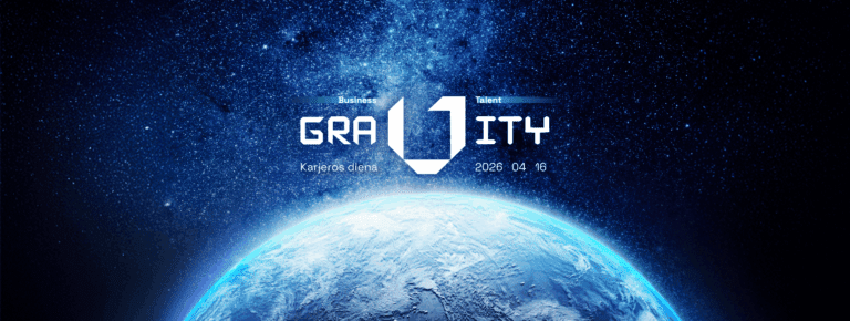 VILNIUS TECH Karjeros diena GRAVITY