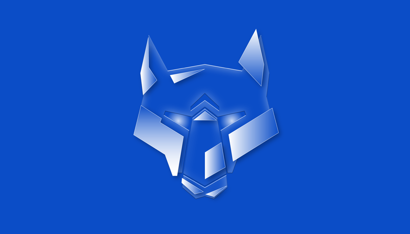 Vilko skaitmeninis ženkliukas