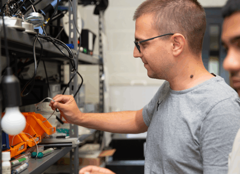 Studentas LinkMenų dirbtuvėse