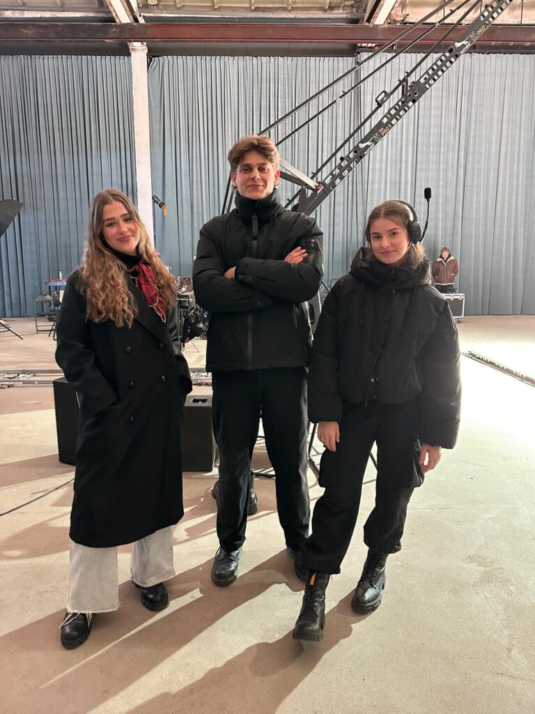 Studentai LinkMenų fabrike