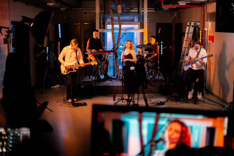 Muzikinio klipo filmavimas LinkMenų fabrike