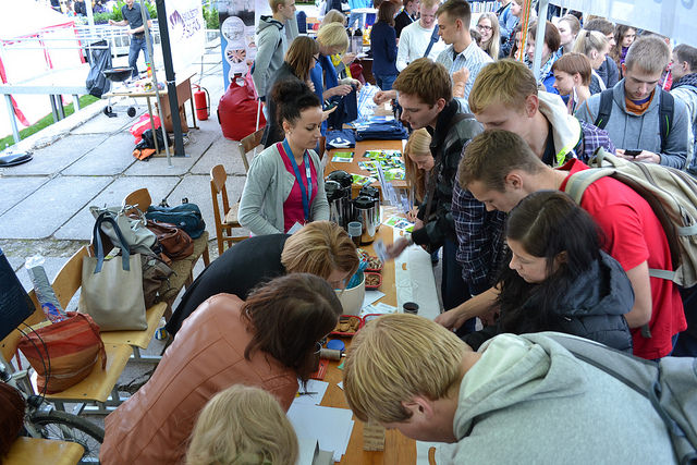 Biblioteka „Gedimino dienose 2015“