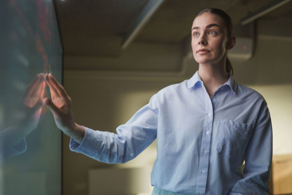 Tvarumo centro ekranas