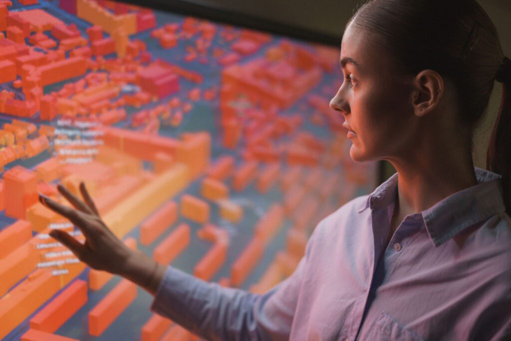 Tvarumo centro ekranas