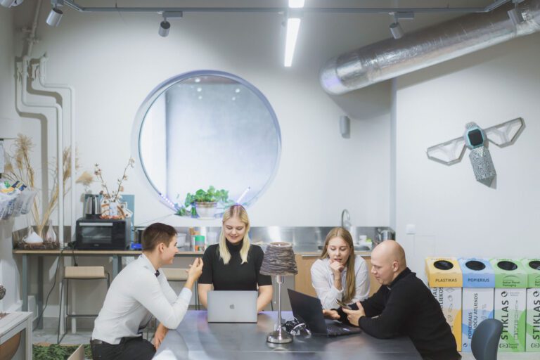 Studentai tvarumo centre