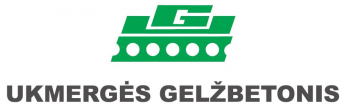 Ukmergės gelžbetonis logo
