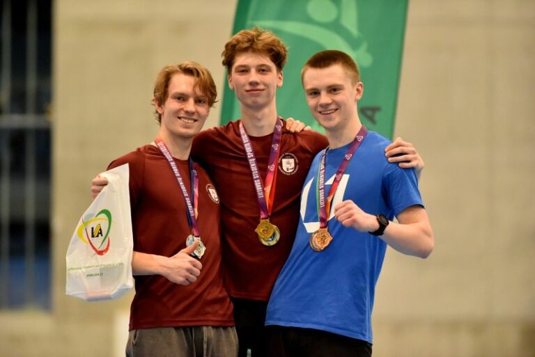 VILNIUS TECH lengvaatlečiai – sidabro ir bronzos medaliai studentų čempionate