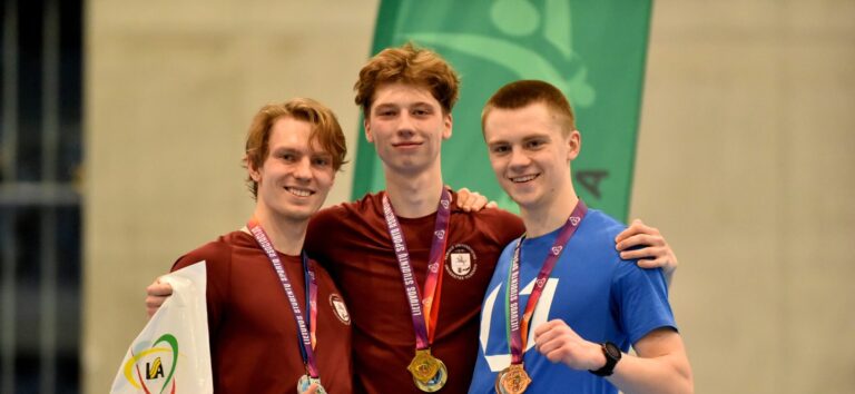 VILNIUS TECH lengvaatlečiai – sidabro ir bronzos medaliai studentų čempionate