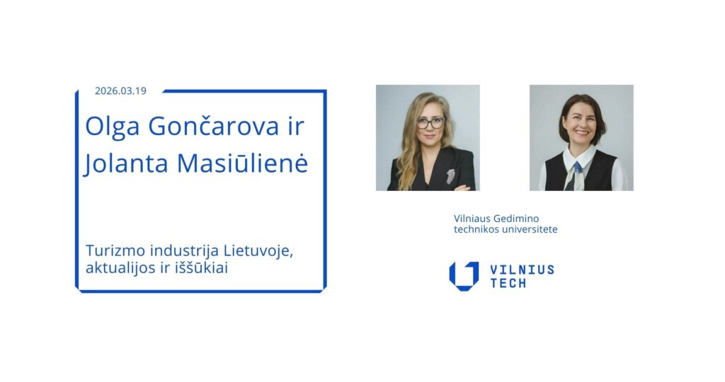VVF vyks kviestinių viešnių iš nacionalinės turizmo skatinimo agentūros „Keliauk Lietuvoje“ paskaita