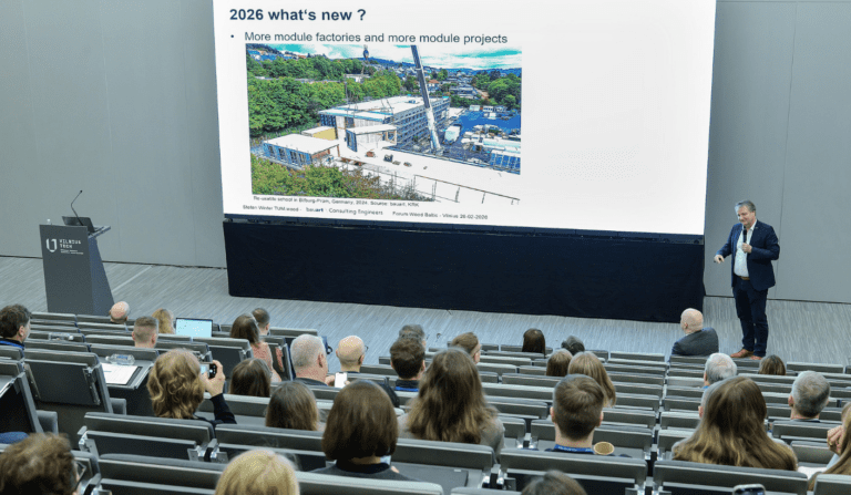 Medinė architektūra – nuo tvarios miškininkystės iki klimato kaitos prevencijos 