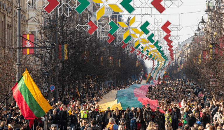 Rektoriaus sveikinimas bendruomenei Lietuvos nepriklausomybės atkūrimo dienos proga